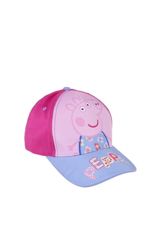 Cappellino Peppa Pig - Blu, viola e rosa