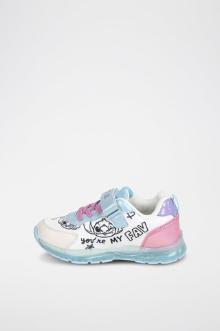Sneakers Stitch Lilo e Stitch Disney - Bianco e rosa