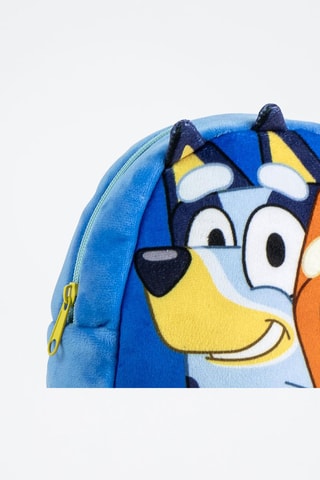 Zaino Bluey e Clili Bluey Disney - Beige e blu