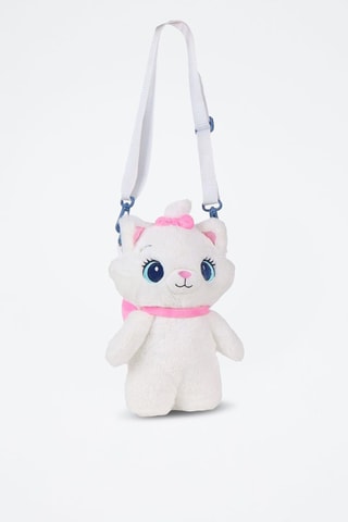 Borsa a tracolla Minou Gli aristogatti Disney - Bianco