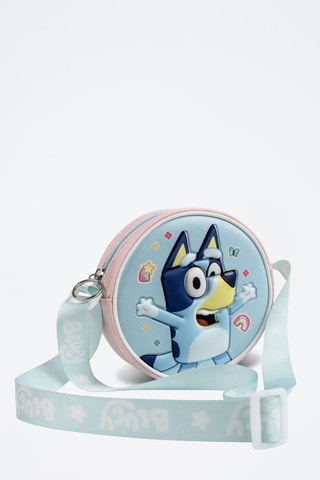 Borsa a tracolla Bluey - Bianco, blu, giallo e rosa
