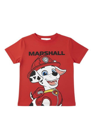 T-shirt Marshall Paw Patrol - Rosso