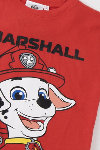 T-shirt Marshall Paw Patrol - Rosso