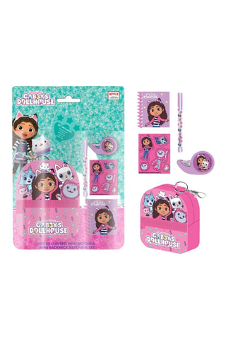 Set cancelleria La casa delle bambole di Gabby - 5 pezzi