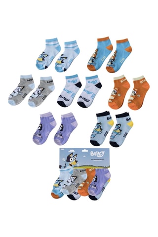 7 paia di calze Bluey - Multicolore