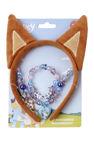 Set 3 pezzi Bluey e Bingo Bluey - Arancione e viola