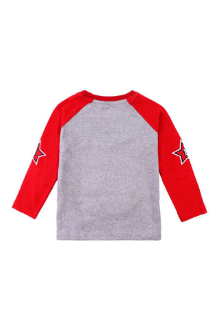 T-shirt Topolino Disney - Rosso e grigio