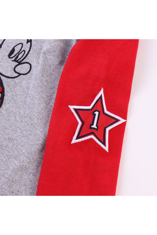 T-shirt Topolino Disney - Rosso e grigio
