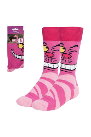 Calze Lo Stregatto Alice nel Paese delle Meraviglie Disney - Rosa
