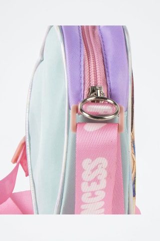 Borsa a tracolla Ariel e Flounder La Sirenetta Disney - Viola