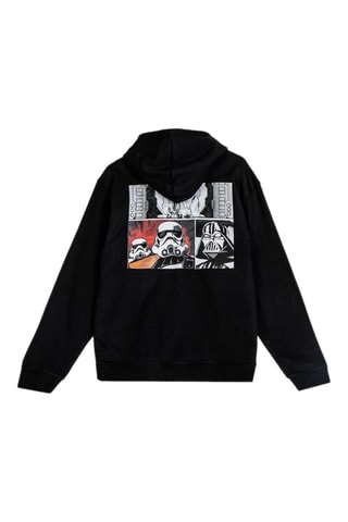 Felpa con cappuccio Star Wars - Bianco, nero, rosso e arancione