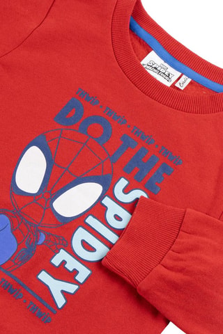 Felpa e pantaloni sportivi Spidey e i suoi fantastici amici Marvel - Rosso e blu