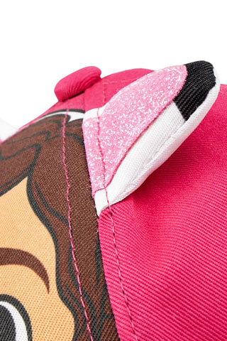 Cappellino con orecchie La casa delle bambole di Gabby - Bianco, nero, marrone e rosa