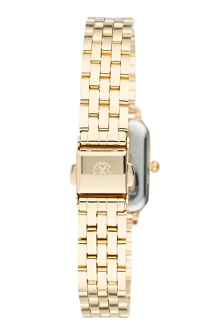 Reloj de cuarzo de aleación - Dorado y blanco