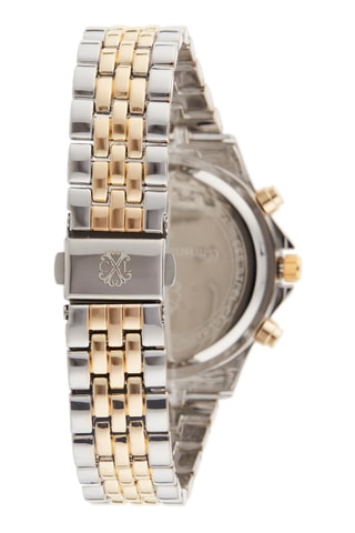 Reloj de cuarzo de aleación - Plateado y dorado