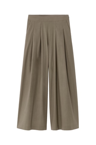 Pantalón ancho - Caqui