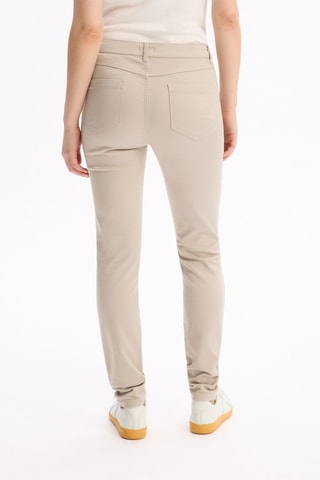 Pantalón slim fit - Beige