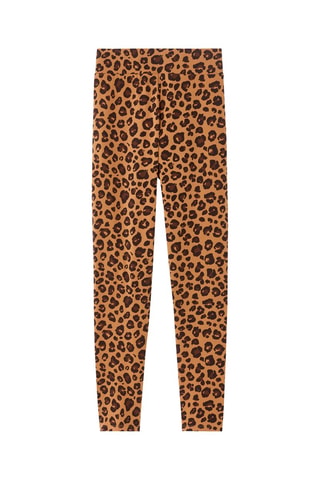 Leggings de tiro alto - Marrón oscuro