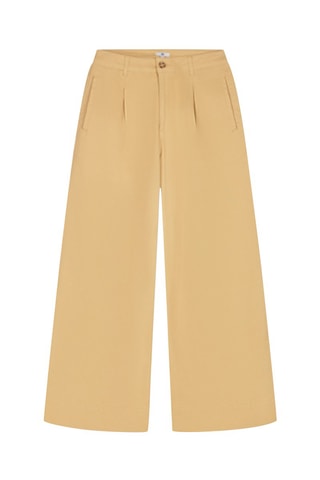 Pantalón ancho - Beige