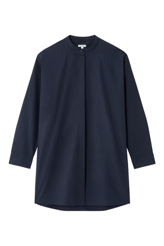Vestido camisero - Azul marino