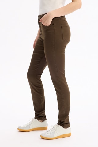 Pantalón slim fit - Marrón