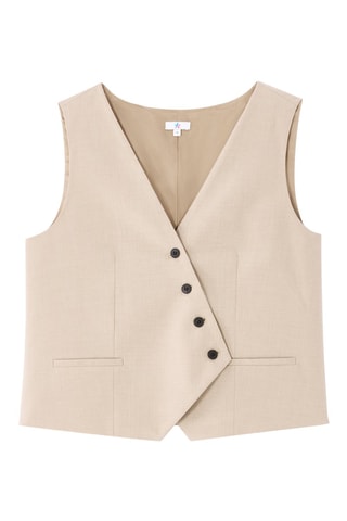 Chaleco de traje - Beige