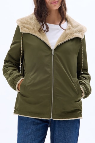 Parka reversible - Caqui
