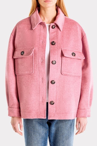 Chaqueta de lana - Rosa