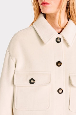 Chaqueta de lana - Crudo