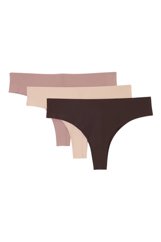 3 bragas brasileñas - Beige
