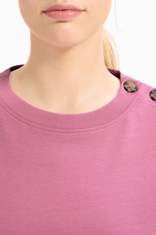 Camiseta recta - Rosa