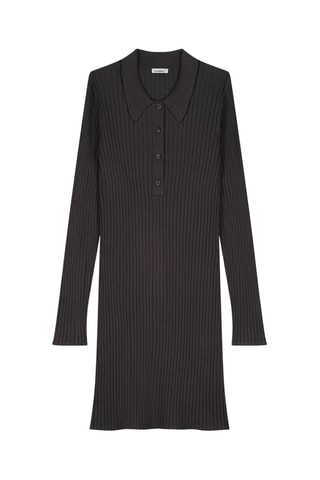 Vestido jersey - Antracita