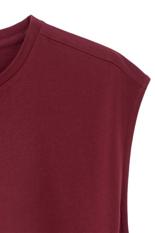 Camiseta recta - Rojo