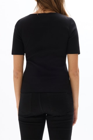 Camisa recta - Negro