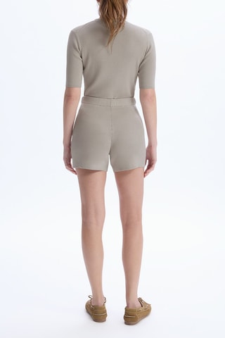 Short recto - Gris