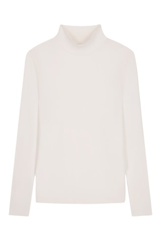 Camiseta slim fit - Crudo