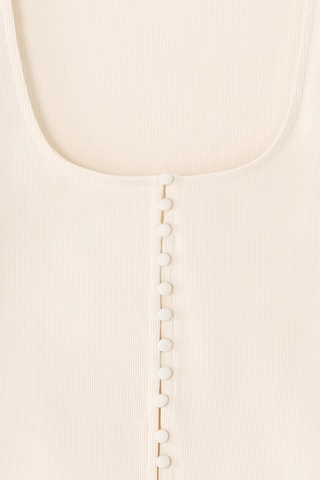 Camisa recta - Crudo