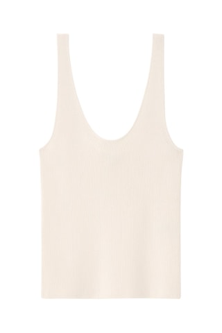 Camiseta de tirantes - Crudo