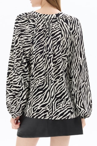 Blusa - Blanco y negro