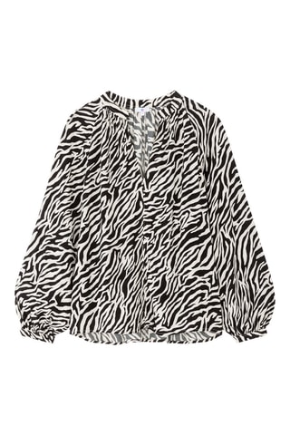 Blusa - Blanco y negro