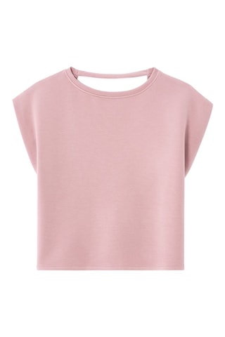 Camiseta ancha - Rosa