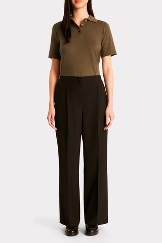 Pantalón ancho - Negro