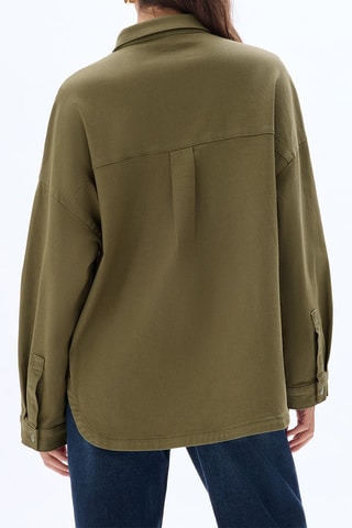 Sobrecamisa vaquera - Caqui