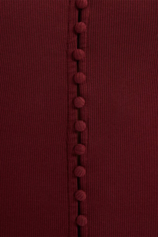 Camisa recta - Rojo