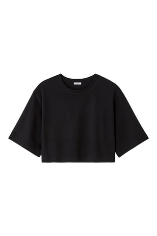 Camiseta oversize - Negro