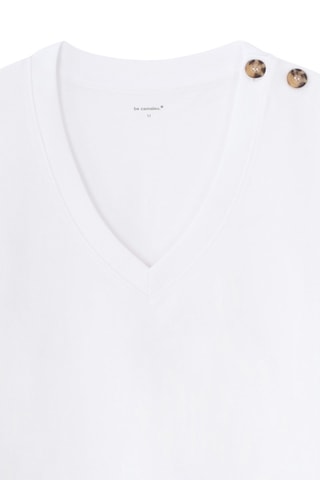 Camiseta recta - Blanco