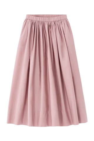 Falda midi - Rosa
