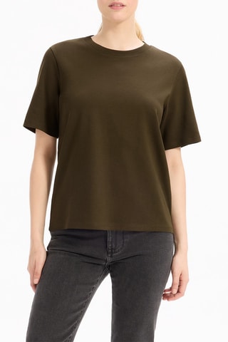 Camiseta recta - Verde