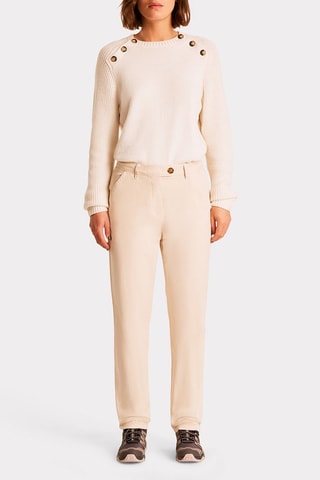 Pantalón chino - Beige