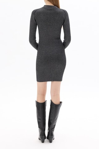 Vestido de tubo - Negro